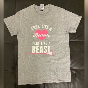 Girls Lacrosse T Shirt